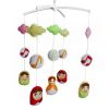 Baby Girls Crib Mobile Infant Room Nursery Decor Hanging Musical Mobile Crib Toy