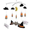 Halloween Baby Crib Mobile Infant Room Nursery Decor Hanging Musical Mobile Crib Toy