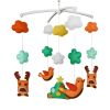 Orange Elk Baby Crib Mobile Infant Room Nursery Decor Hanging Musical Mobile Crib Toy