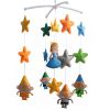 Princess Baby Crib Mobile Infant Room Hanging Musical Mobile Crib Toy Nursery Decor for Girls Boys