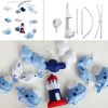 Baby Crib Mobile Infant Room Hanging Toy Nursery Bed Decor Baby Boys Musical Mobile; Blue Lighthouse and Whales