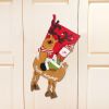 Christmas Stockings, 3D Plush Fireplace Hanging Stockings for Family Christmas Decoration