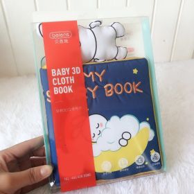 3D Three-dimensional Cloth Book Baby Early Education 0-1 Years Old Can Not Tear The Story Enlightenment Cloth Book Can Be Washed (Option: Bunny)