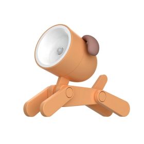 Mini Cute Animal Pet Dog&deer Designer Led Night Light Table Lamp Kids Toys Gifts For Christmas; soft Light For The Baby Room (Color: Orange, size: Dog)