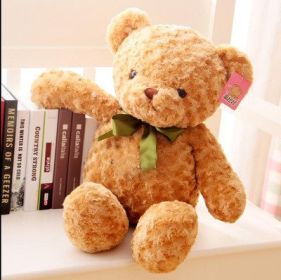 Teddy Bear Plush Dolls Baby Cute Animal Dolls Soft Cotton Stuffed Home Soft Toys Sleeping Stuffed Toys Gift Kawaii (Height: 50cm, Color: R)