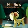 Mini Cute Animal Pet Dog&deer Designer Led Night Light Table Lamp Kids Toys Gifts For Christmas; soft Light For The Baby Room