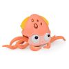 Rechargeable Baby Crawling Octopus Toy with Music LED Lighting Children Electric Moving Walking Kid Toy Obstacle Avoidance Function Suit for Kids Over