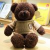 Teddy Bear Plush Dolls Baby Cute Animal Dolls Soft Cotton Stuffed Home Soft Toys Sleeping Stuffed Toys Gift Kawaii